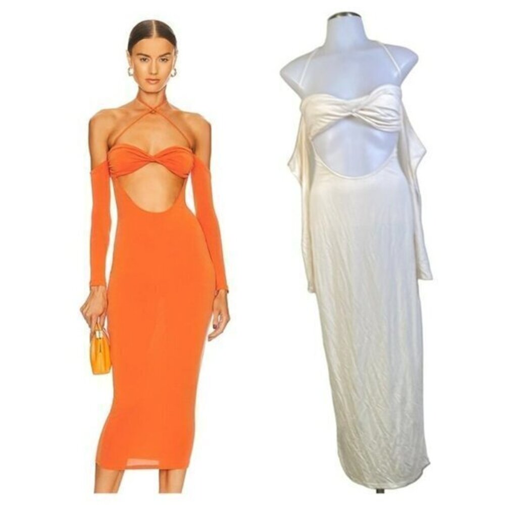 Camila Coelho Harmony Midi Dress - White